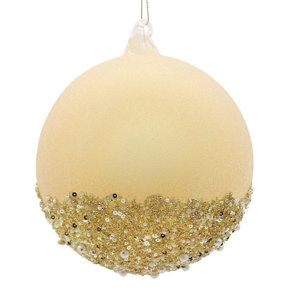 SFERA VETRO BRILL CHAMPAGNE D.150MM